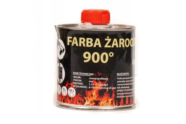 Farba żaroodporna 0.25L
