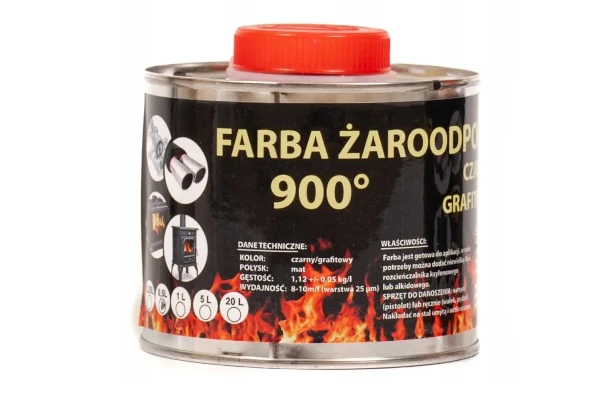 Farba żaroodporna 0.5L